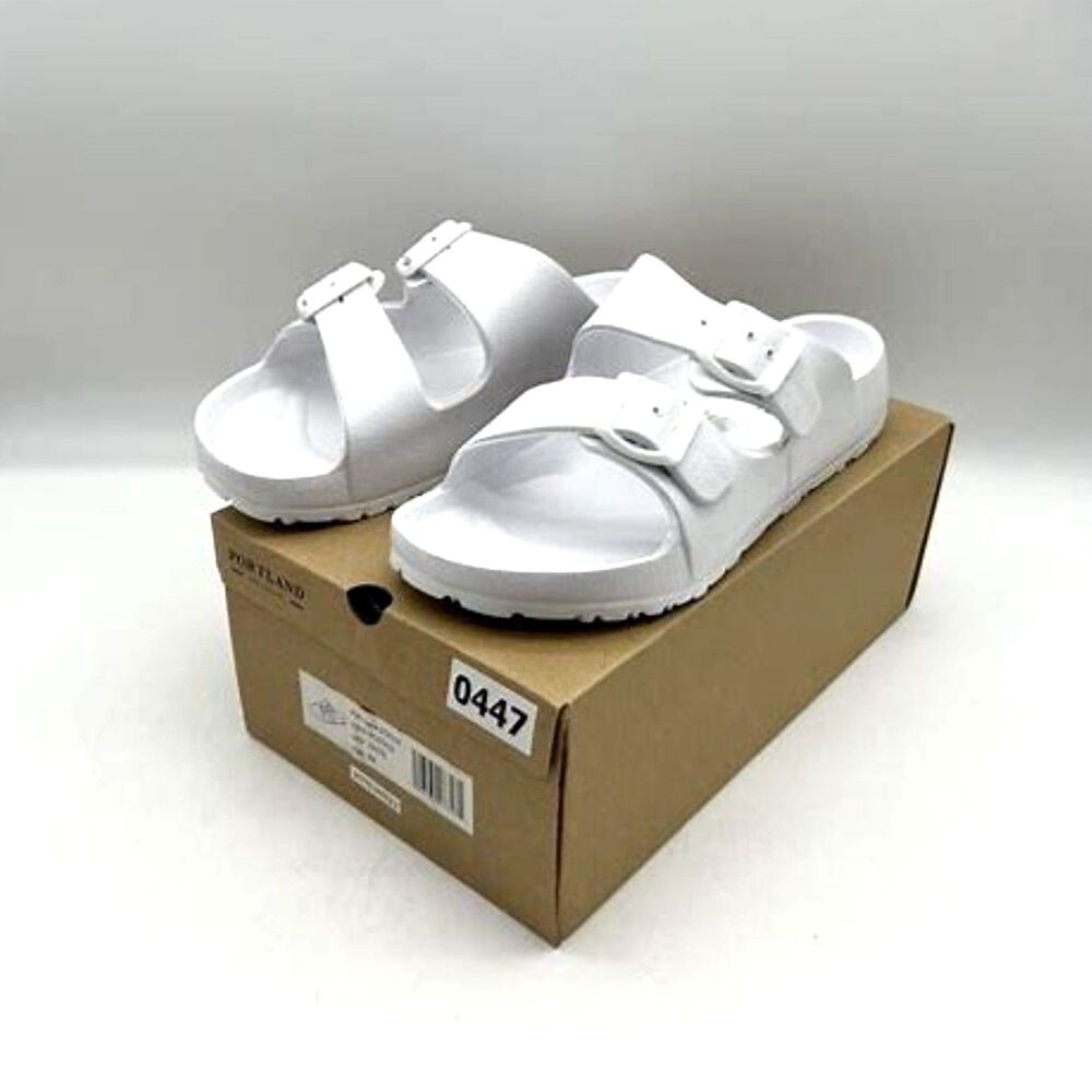 Size: 7M . Double Strap Sandals . Portland . New in Box